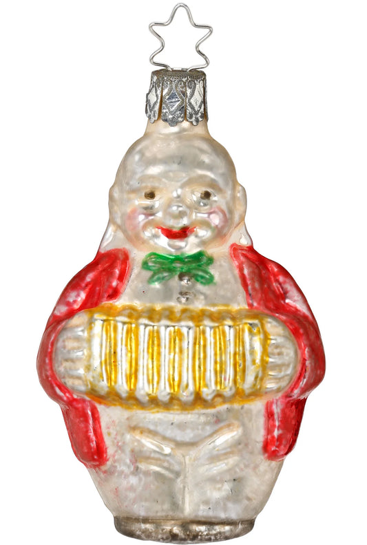 Squeeze Box Man Ornament