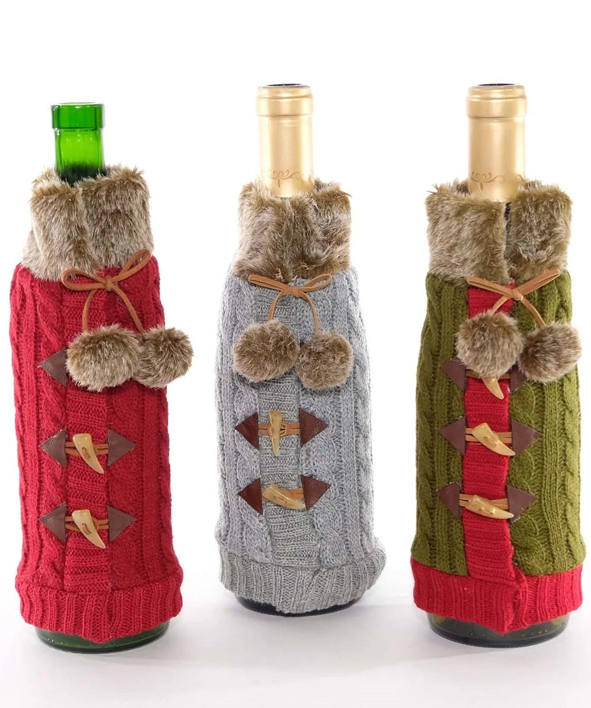 Katherine's Collection Aspen Knit Bottle Covers