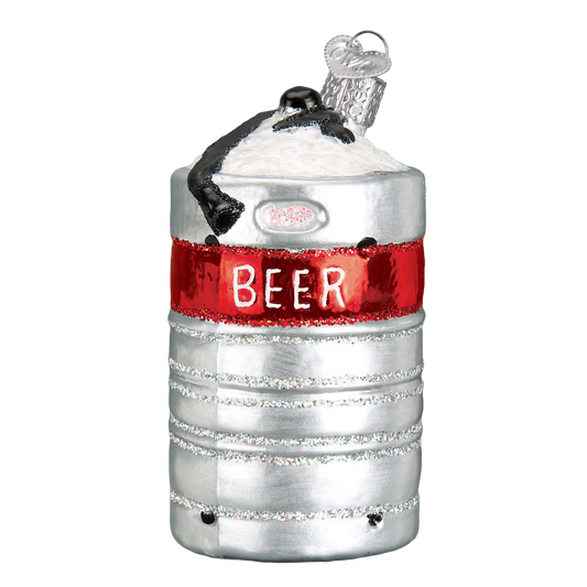 Beer Keg Ornament