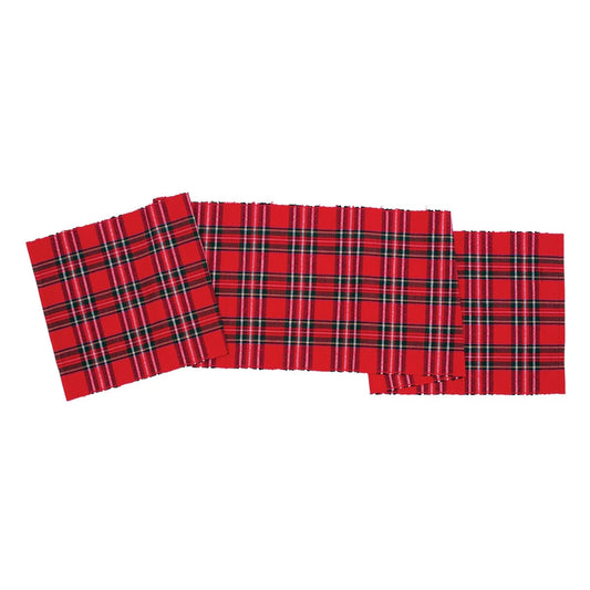 Christmas Plaid Table Runner
