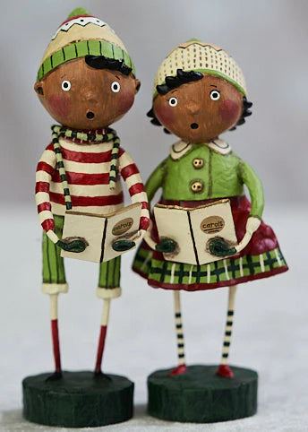 Lori Mitchell Curbie & Coco Caroling ©