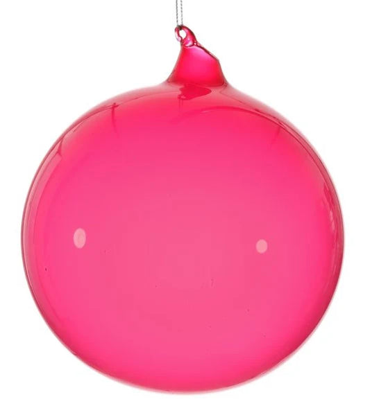Jim Marvin Light Berry Bubblegum Glass Ornaments