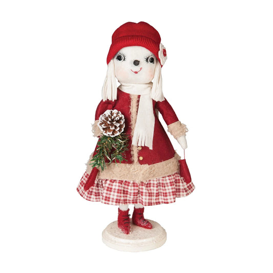 Joe Spencer Catherine Snowwoman on Stand