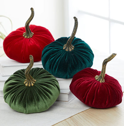Velvet Pumpkin, Olive Green