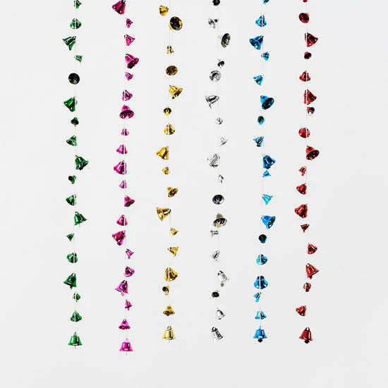 Shiny Retro Bell Garland